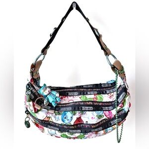 Tokidoki LeSportsac Bella Bag Original Print 2006 Meiomi Qee Y2K Kawaii RARE